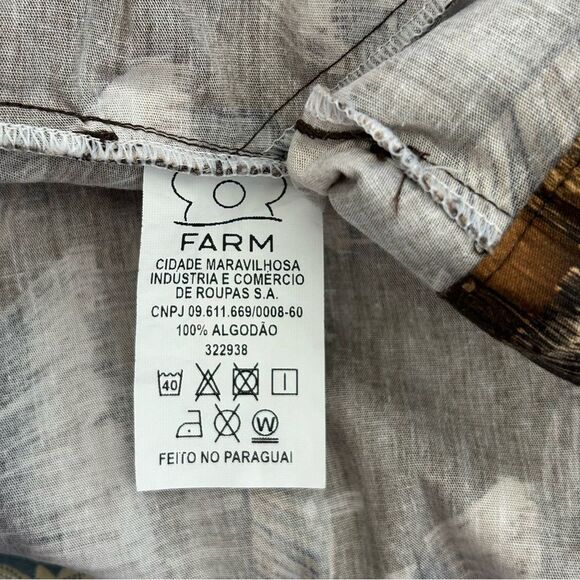 FARM Rio Shuhu-print Pleated Shorts - Picture 8 of 12